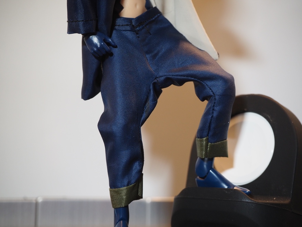 乗馬パンツ風パンツ(紺)