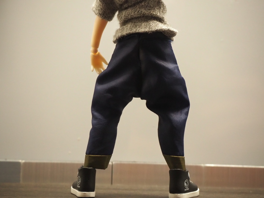 乗馬パンツ風パンツ(紺)