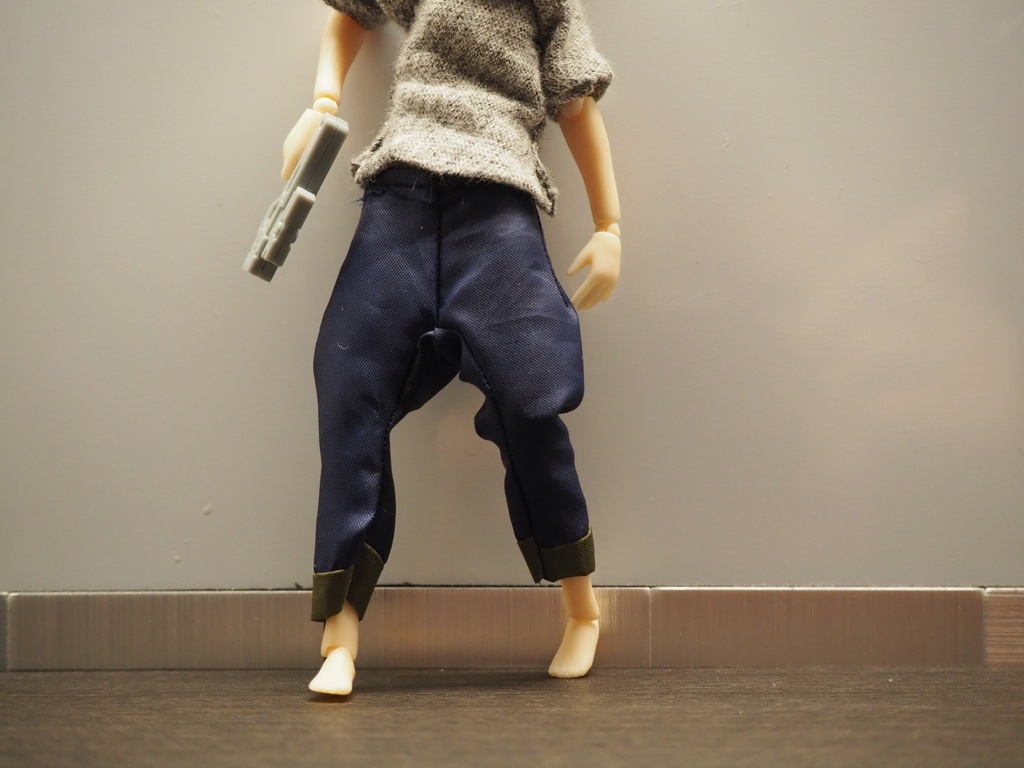 乗馬パンツ風パンツ(紺)