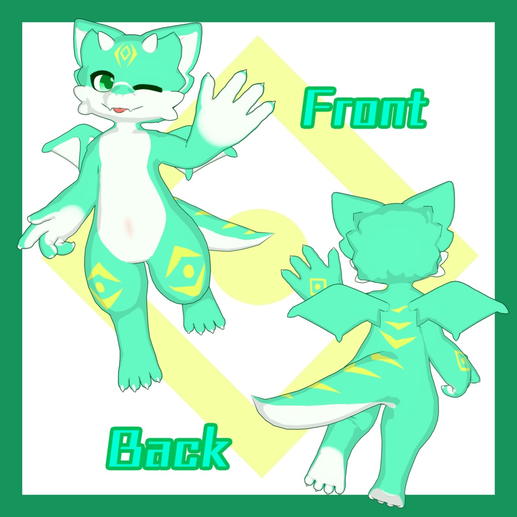 オリジナル3Dモデル「エルセネス」