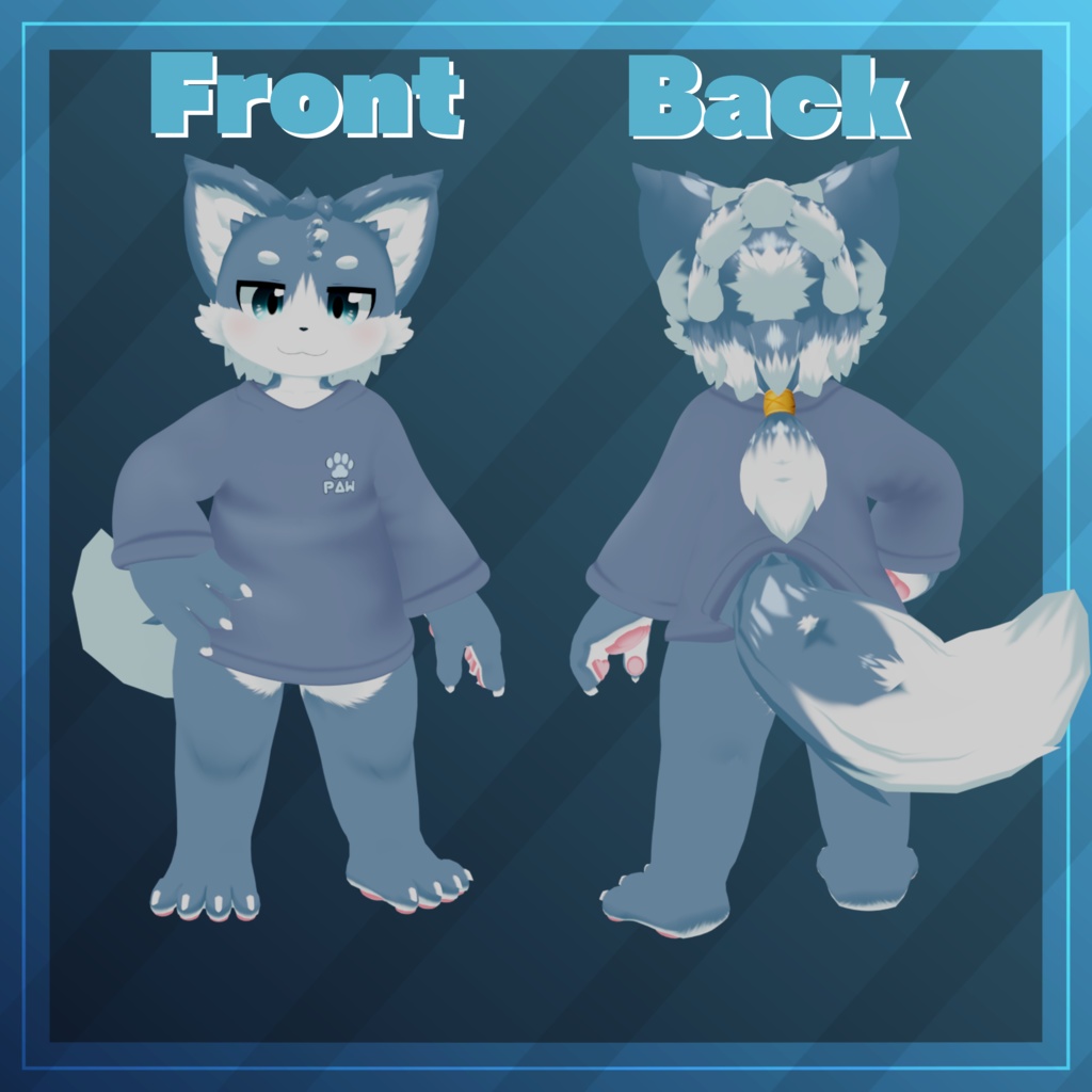 【オリジナル3Dモデル】コハル君