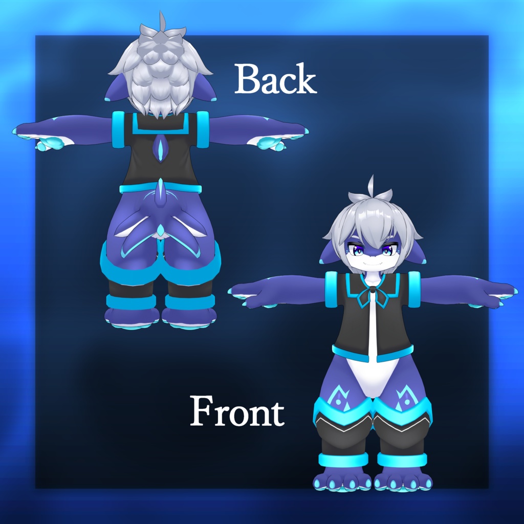 オリジナル3Dモデル🐬オルマロン🐬