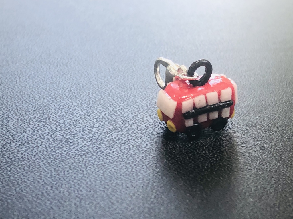 ちっちゃなダブルデッカーチャーム