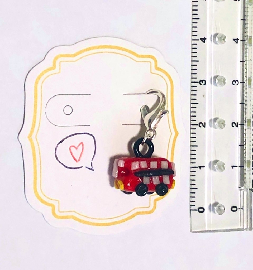 ちっちゃなダブルデッカーチャーム