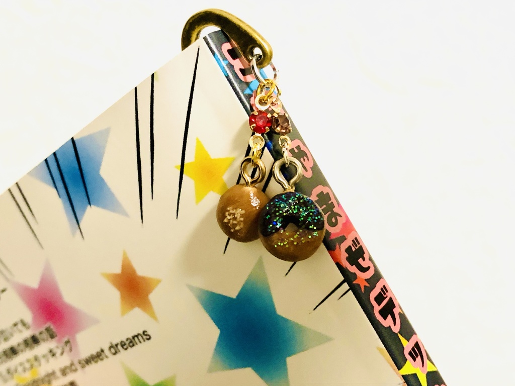 あんぱん&ドーナツのしおり②(ダブデカイメージ)