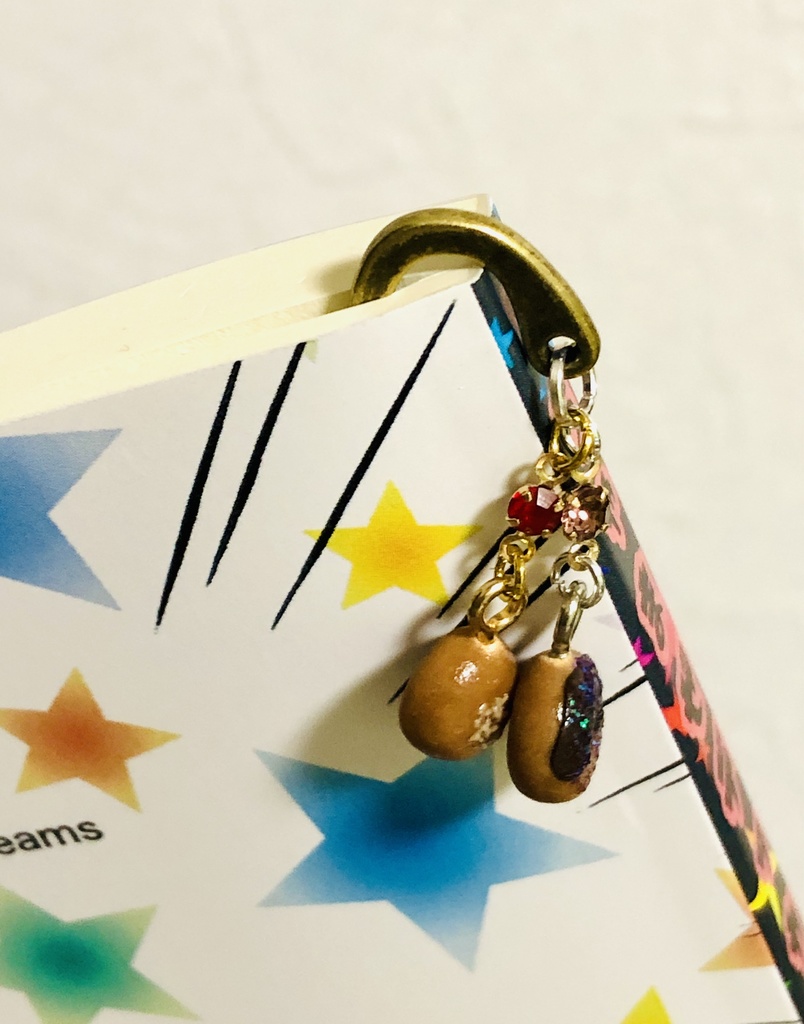 あんぱん&ドーナツのしおり②(ダブデカイメージ)