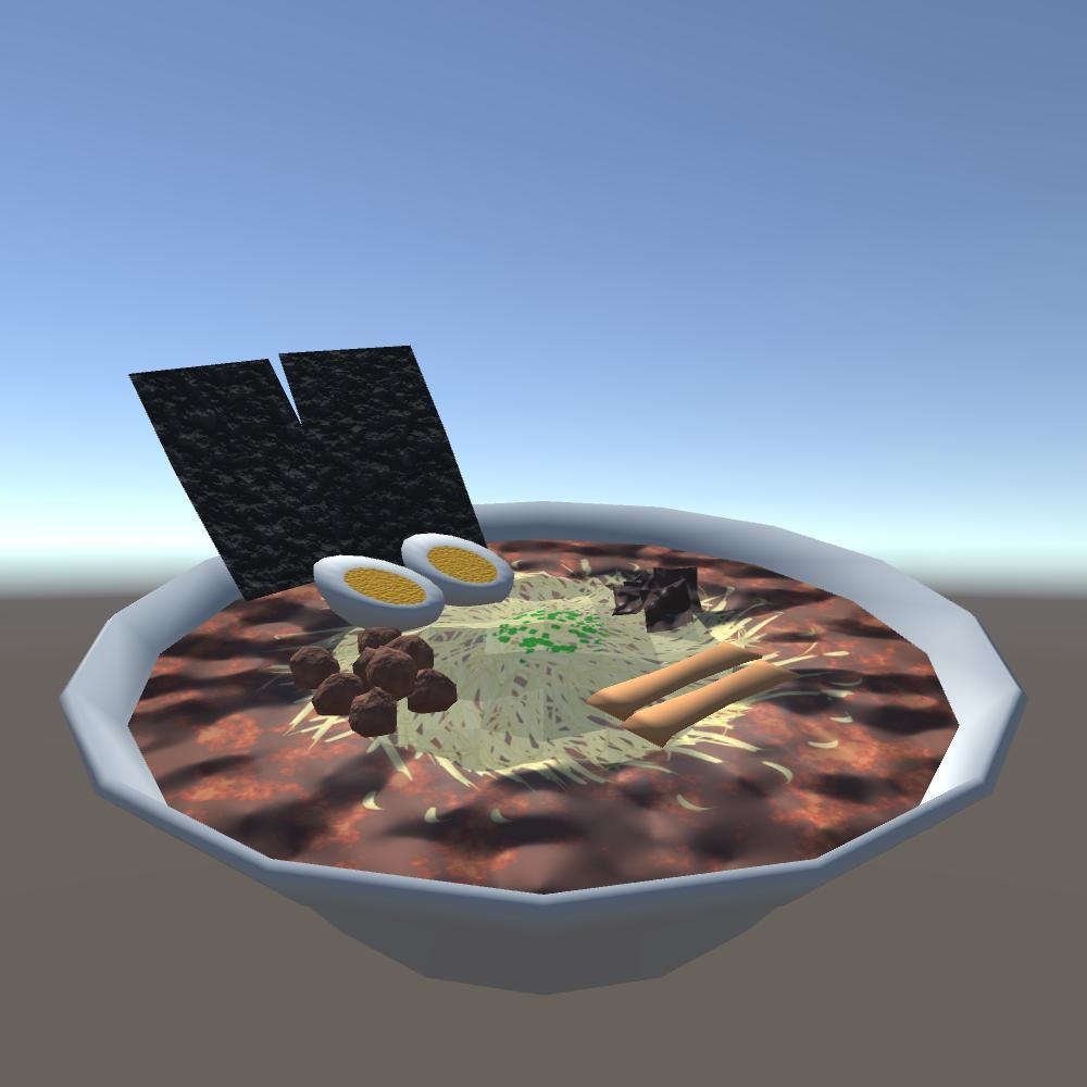 味噌ラーメン みそひる【3D】