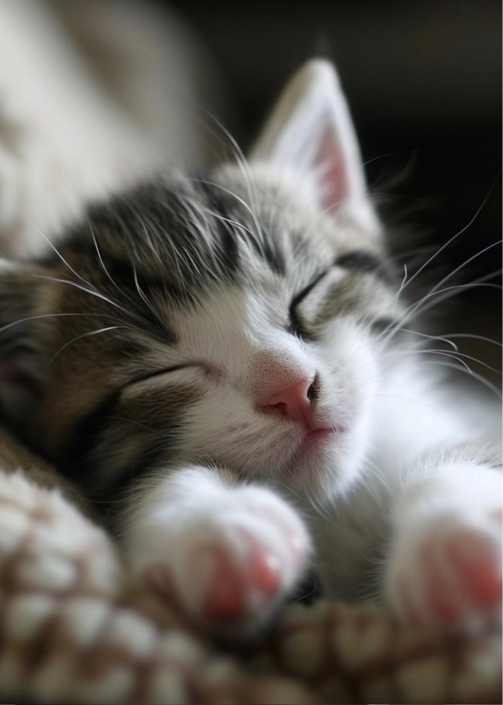 【無料DL】写真集5「かわいい子猫の隠れ家vol.1」おやすみ子猫 Animal Angel