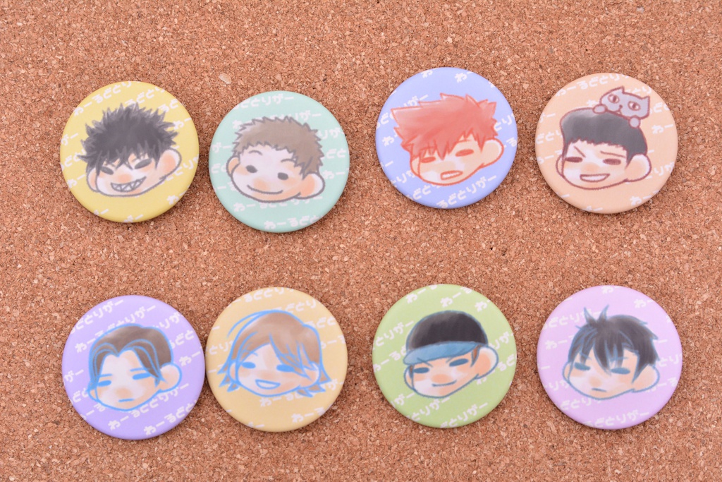 ワールドトリガー18歳組缶バッチ