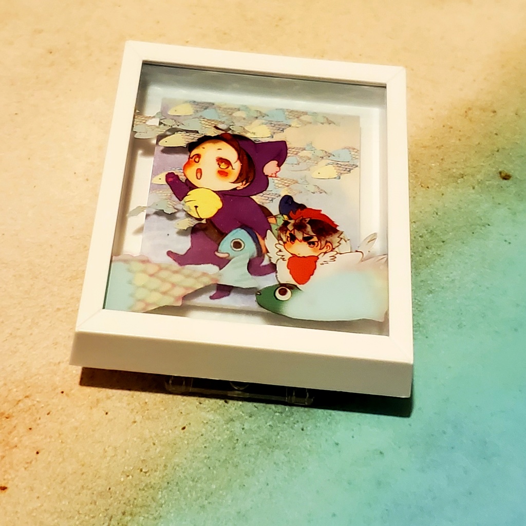 みよにゃん、いわしをさがす