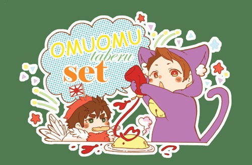 みよにゃんとこっこさんの携帯カトラリー