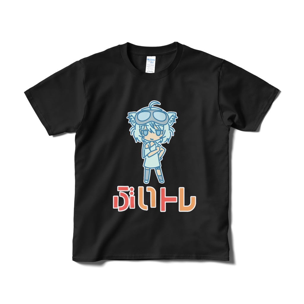 ぶいトレ Tシャツ 黒