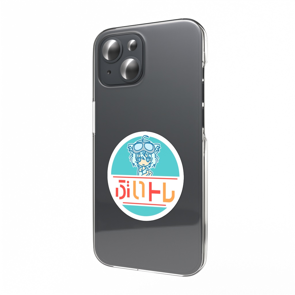 ぶいトレ ロゴ スマホステッカー