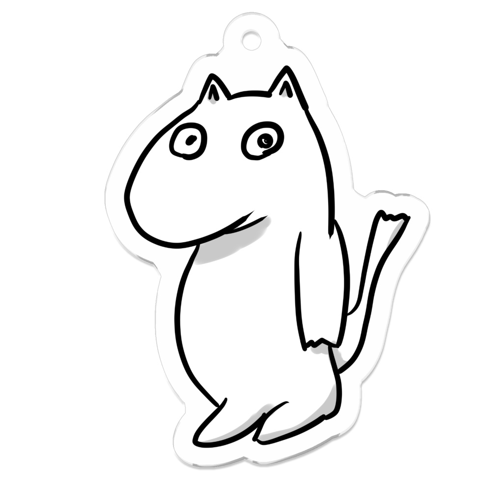 虚無ーミン　キーホルダー