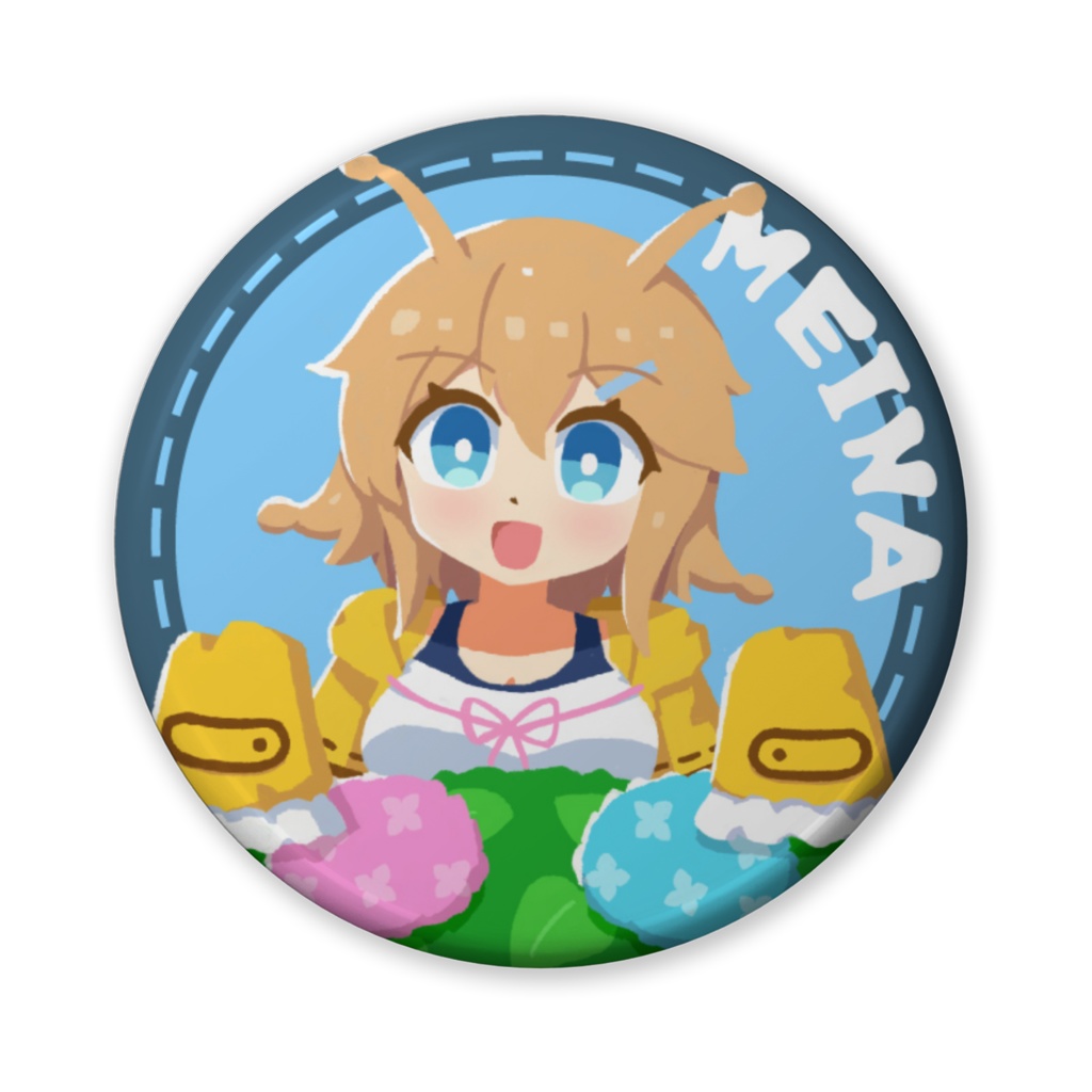 ひょっこり♪キャラ缶バッチ(クレア / メイナ)