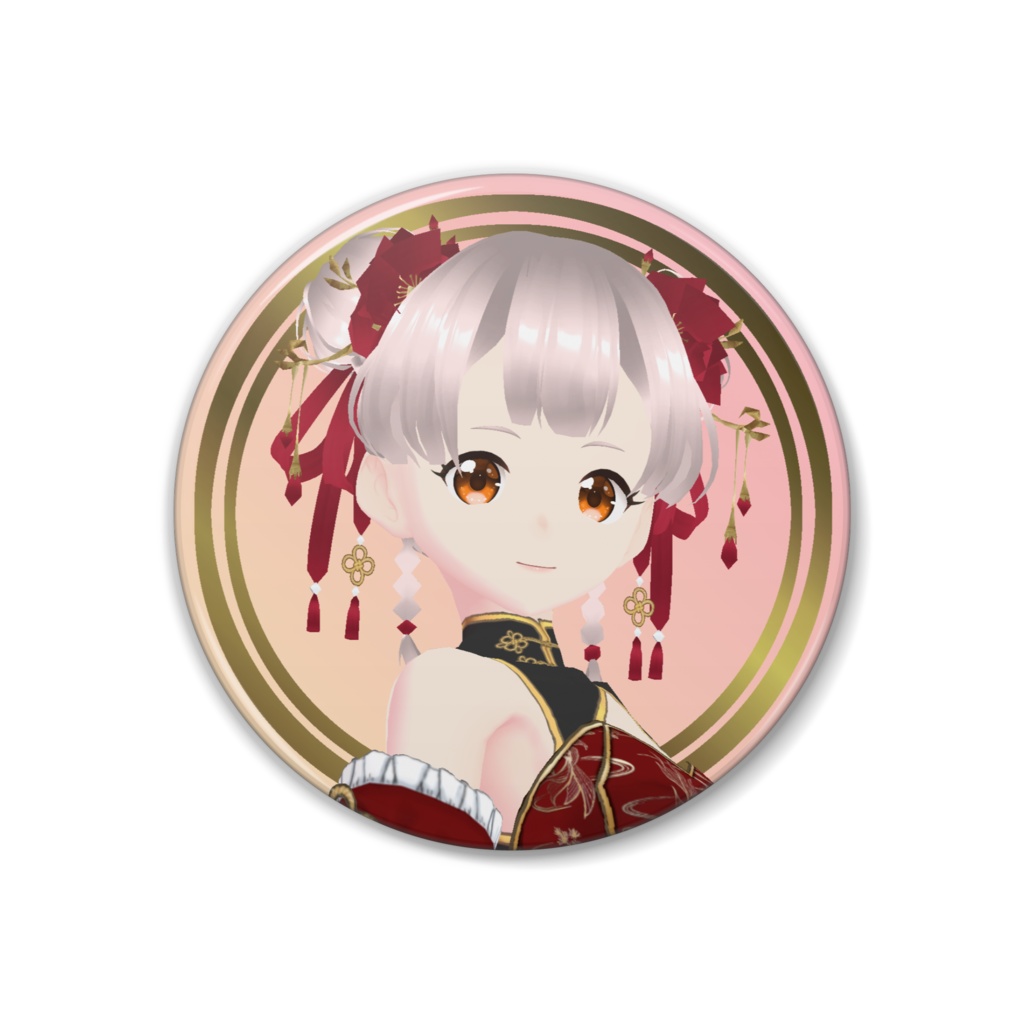 晴間まう☀1周年記念 缶バッジ②