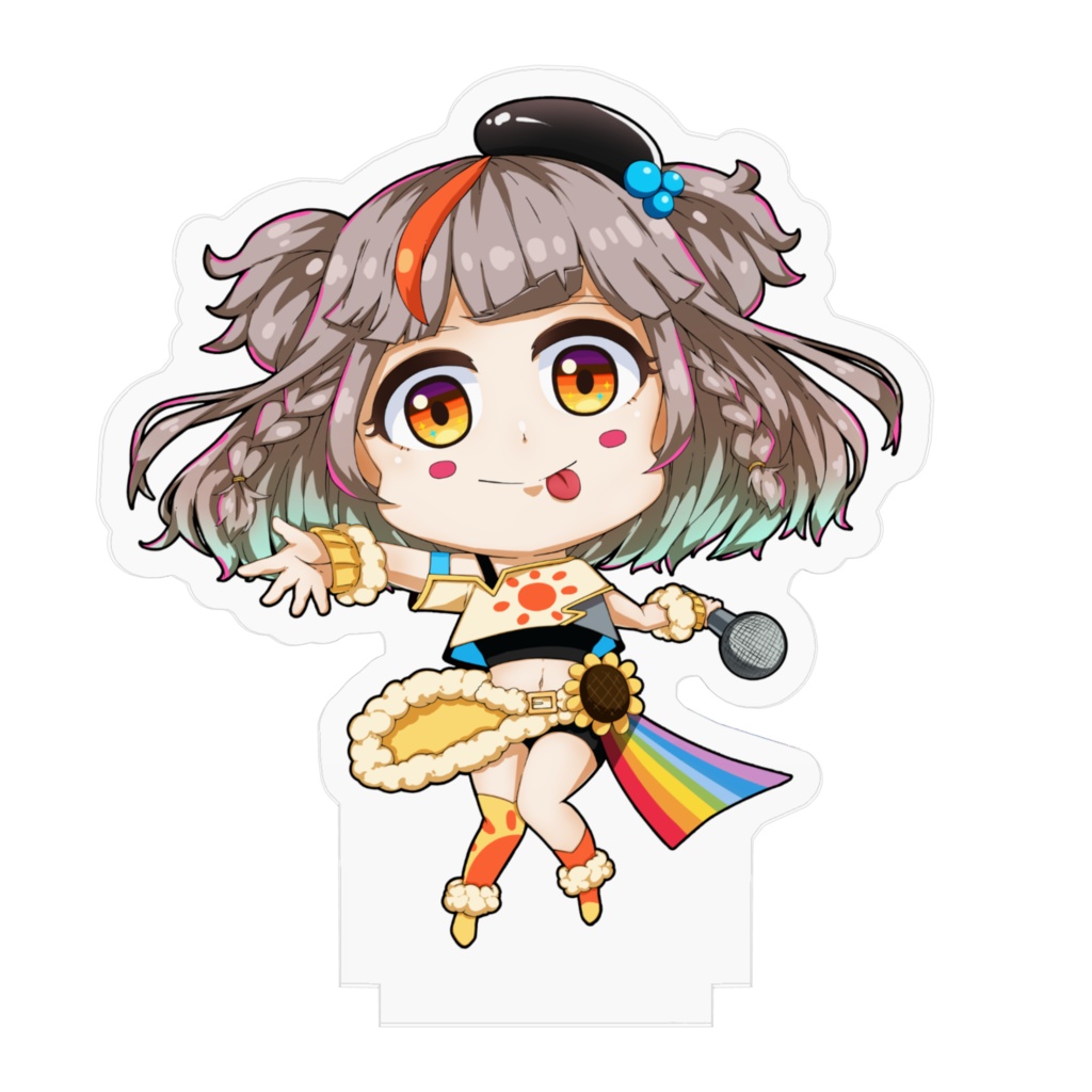 晴間まう☀1周年記念 アクリルフィギュア ミニキャラver.