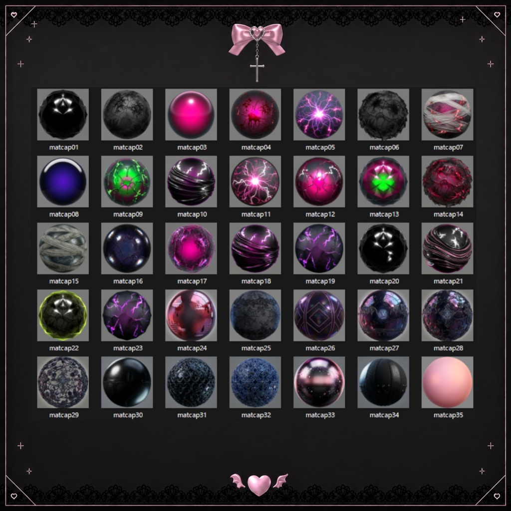 ✨セール中✨地雷系Matcap Collection