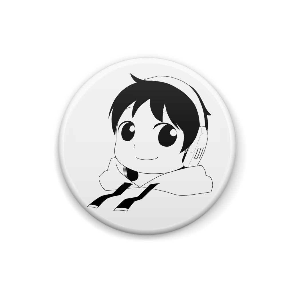 【ほほえみ】のるっち缶バッチ