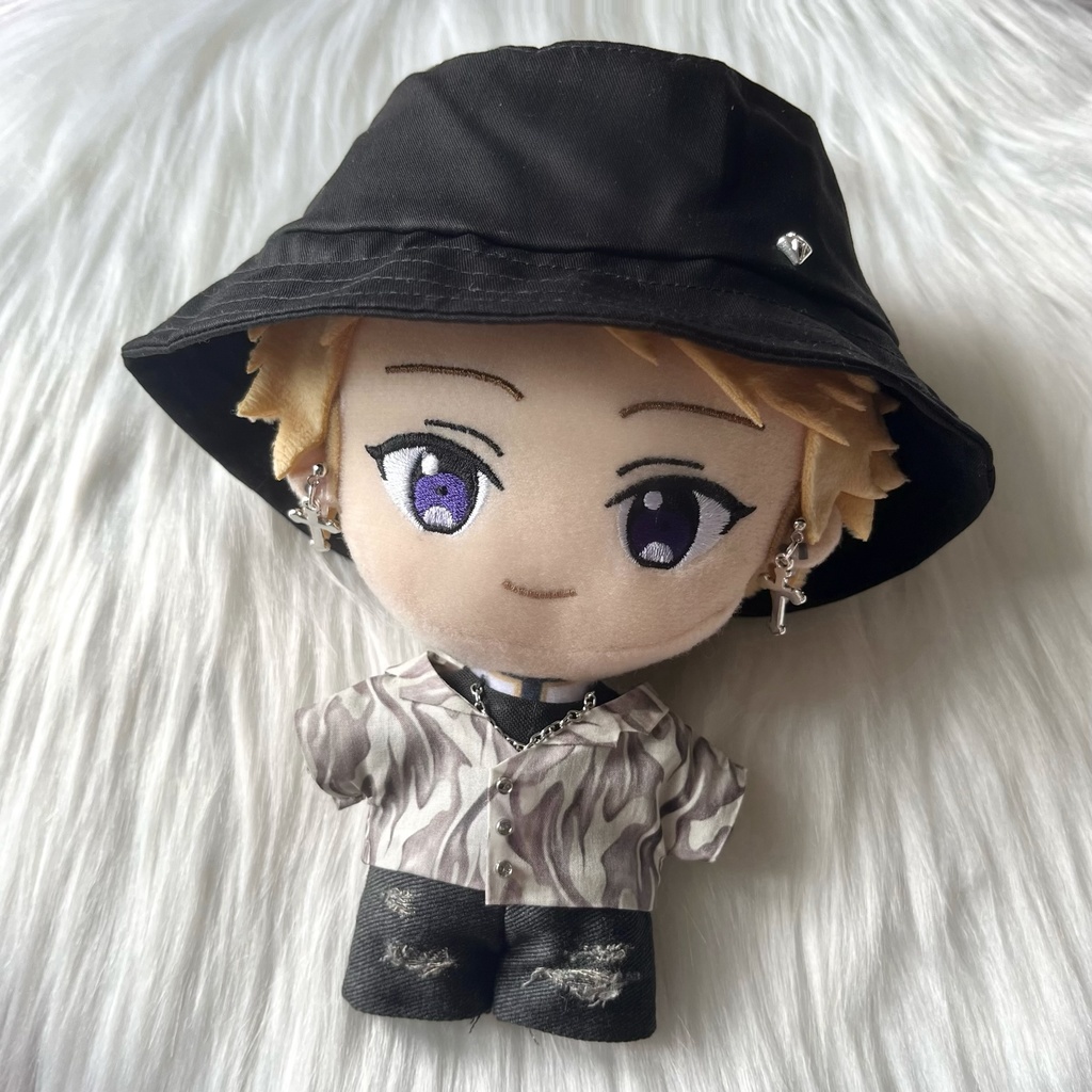 ファイアーパターン開襟シャツセット