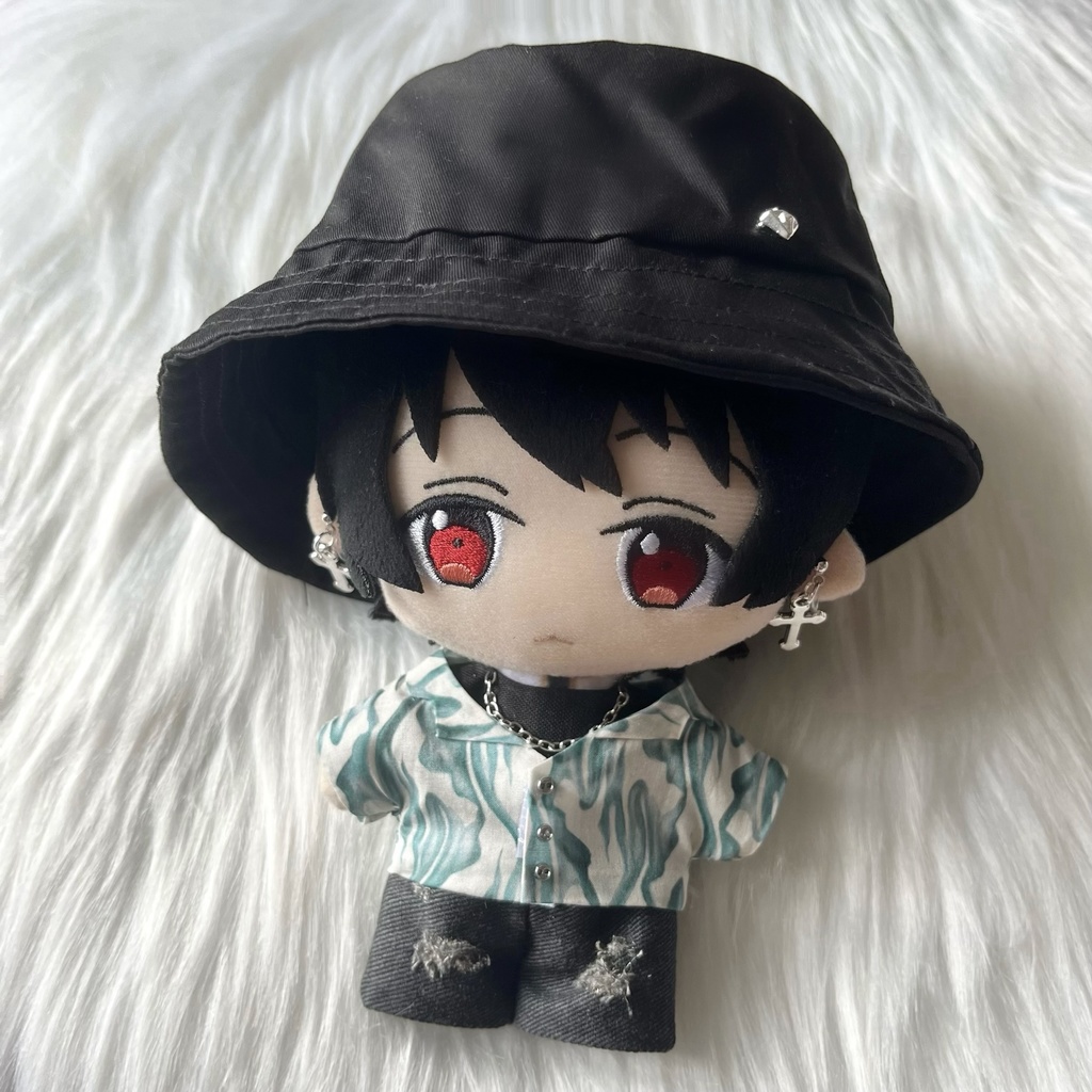 ファイアーパターン開襟シャツセット