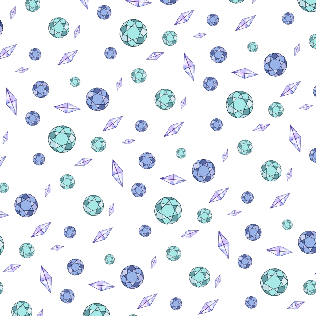 きらきら宝石ポーチ