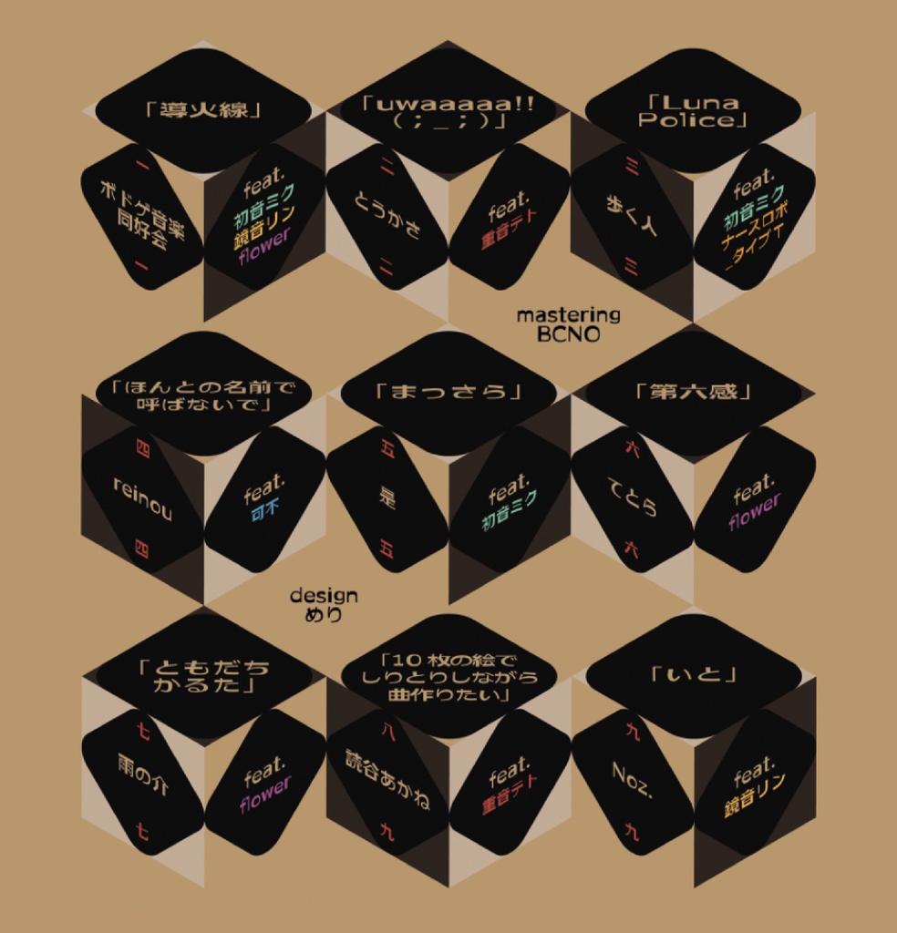 コンピレーションアルバム「ボドボカ」