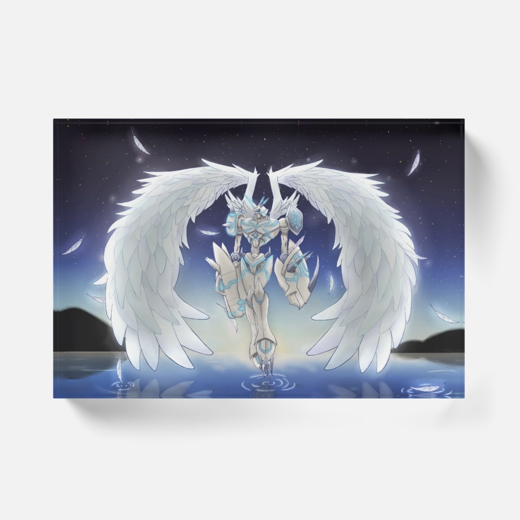 オメガモンマーシフルモード:アクリルブロック