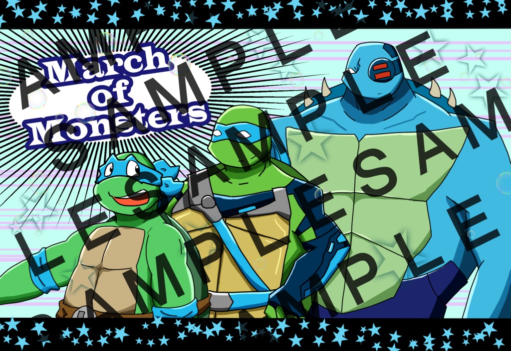 March of Monsters -化け物は邂逅する- ポストカード