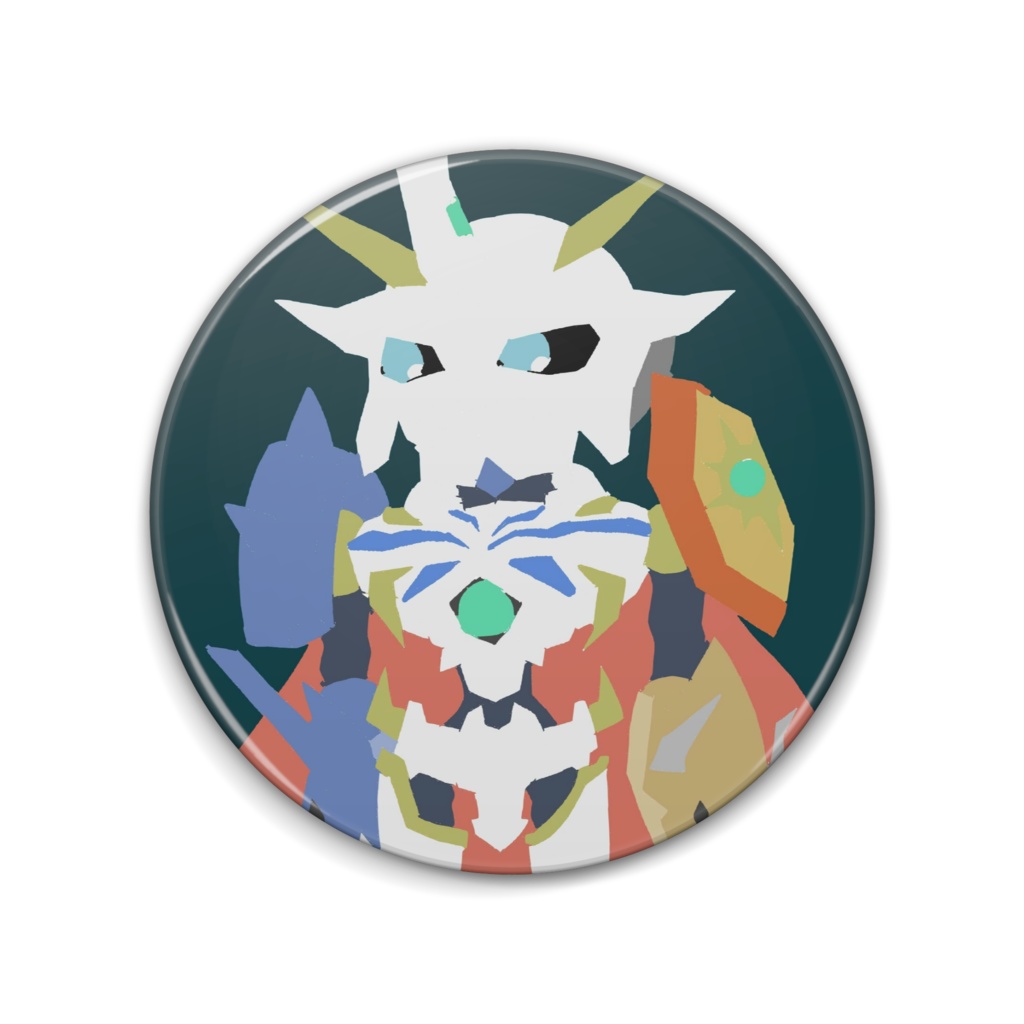 デフォルメオメガモンX抗体缶バッチ