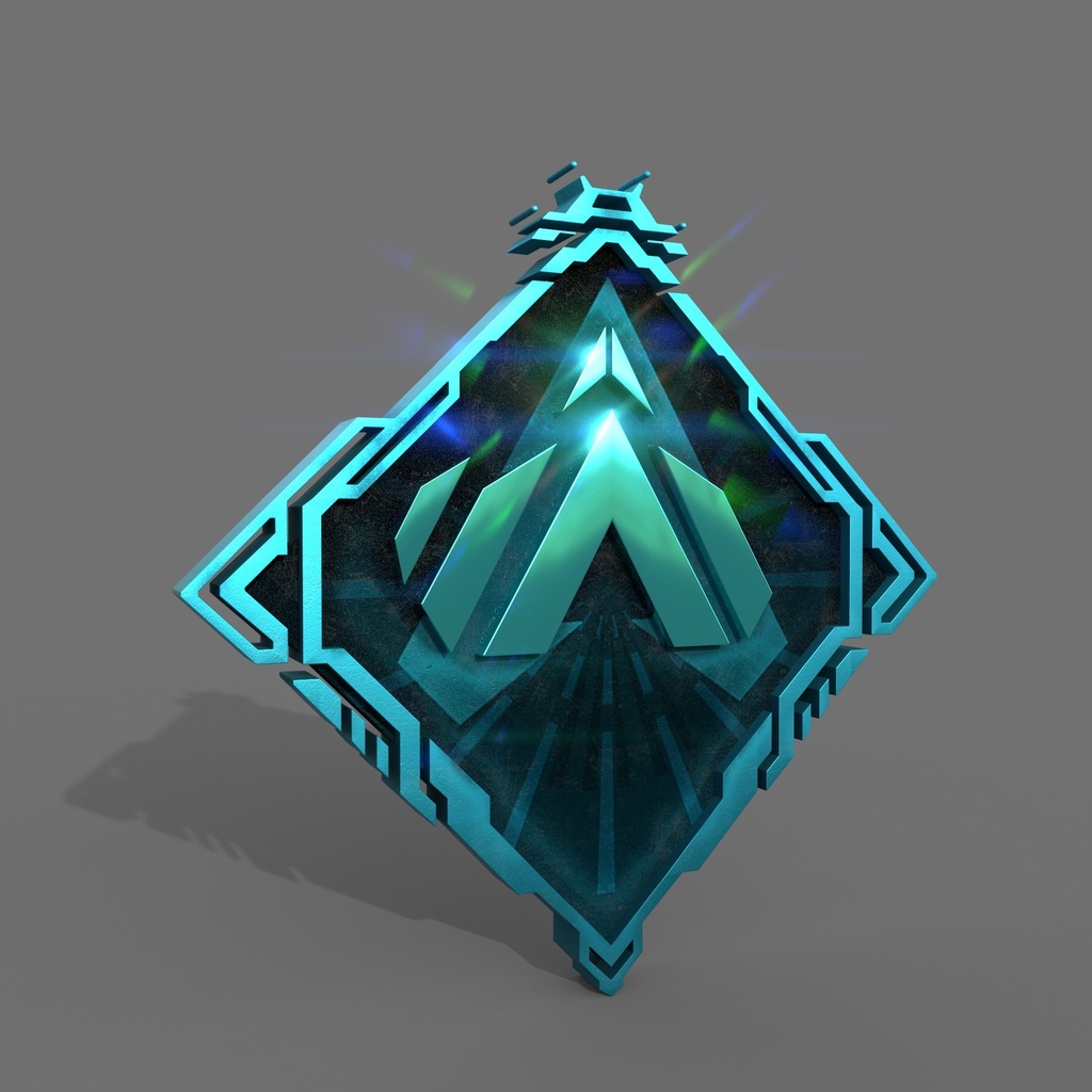 【Free DL】3Dモデル|APEX S16 ランクバッチ