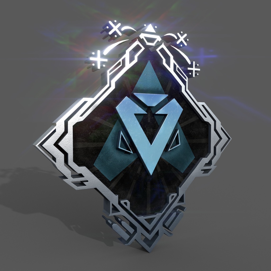 【Free DL】3Dモデル|APEX S16 ランクバッチ