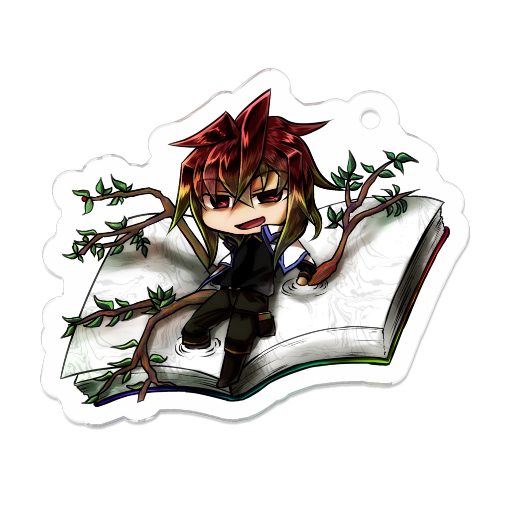 ザシャアクリルキーホルダー（コーティング有）