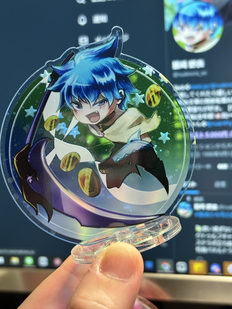 ウェルーア　夏アクリルスタンド（オマケ付）