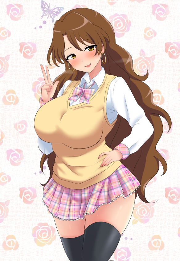 姿月レイコ制服ポストカード