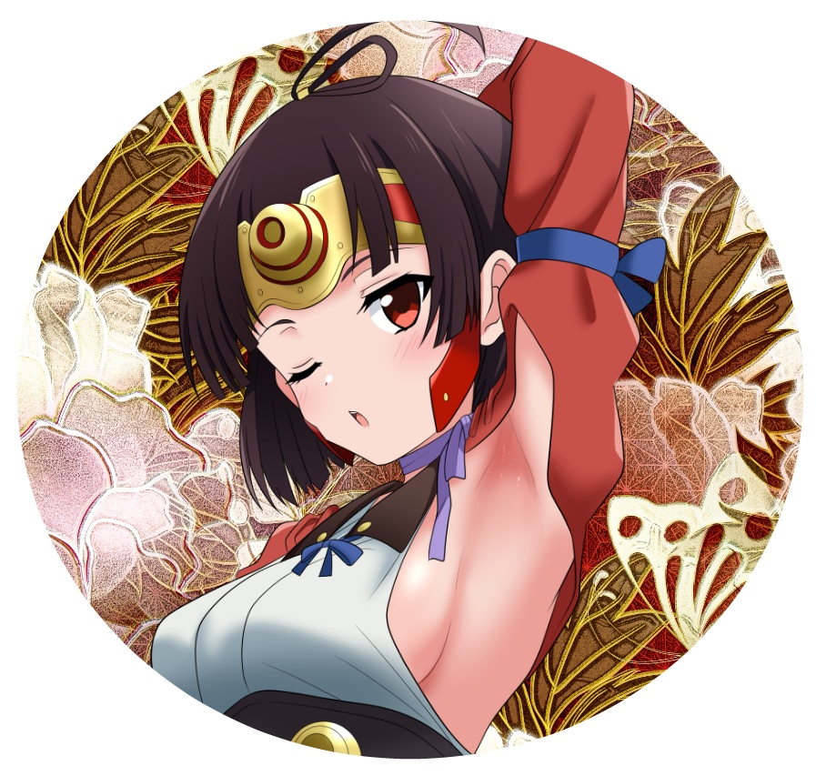 無名腋みせ缶バッジ