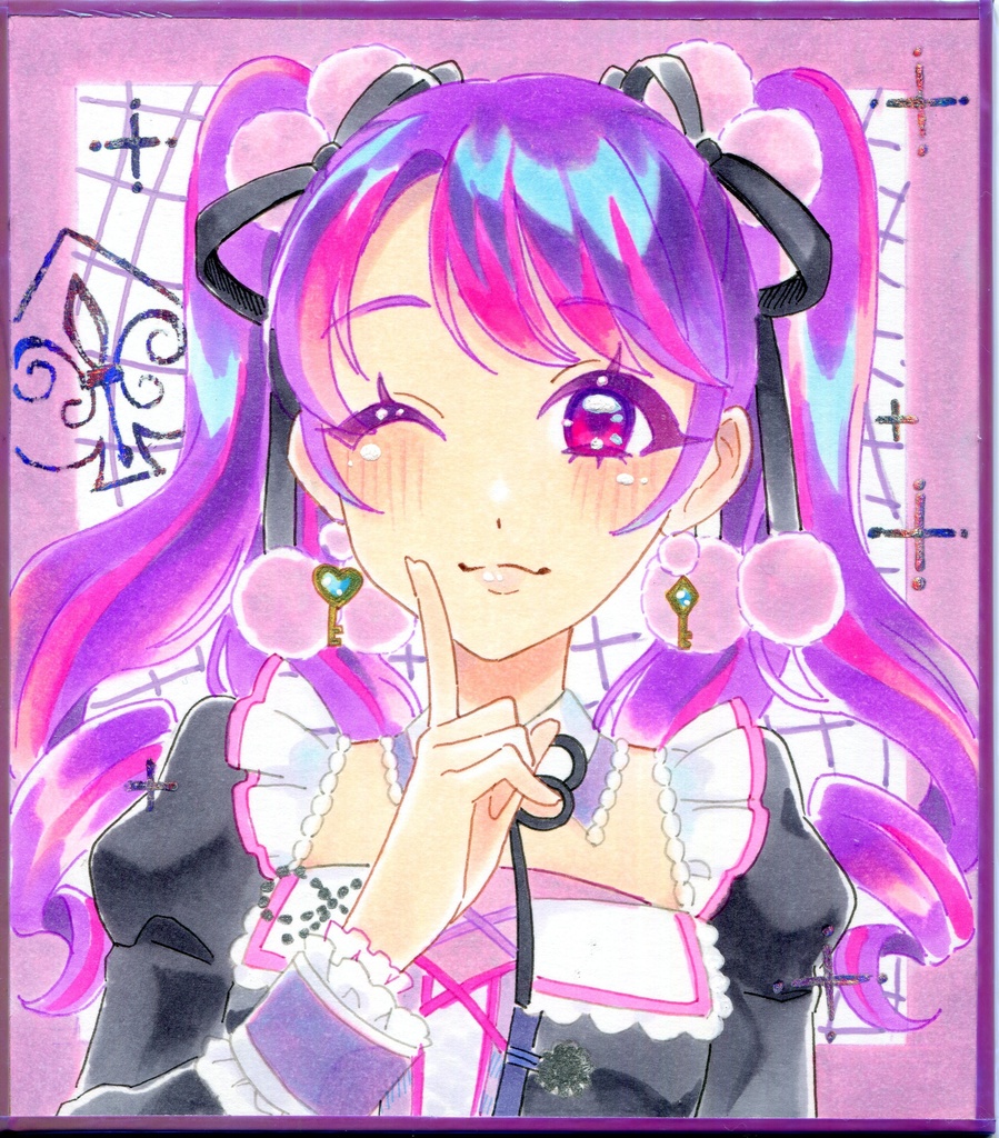 凛堂たいむ 色紙