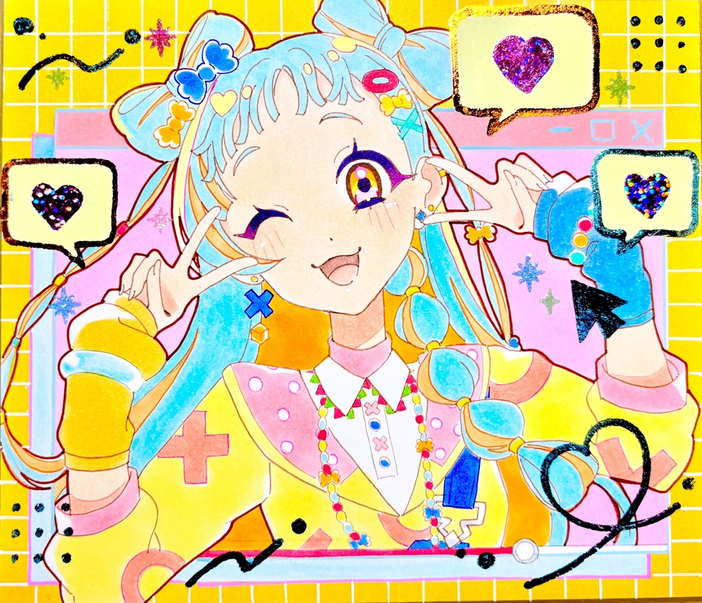 和央パリン 色紙