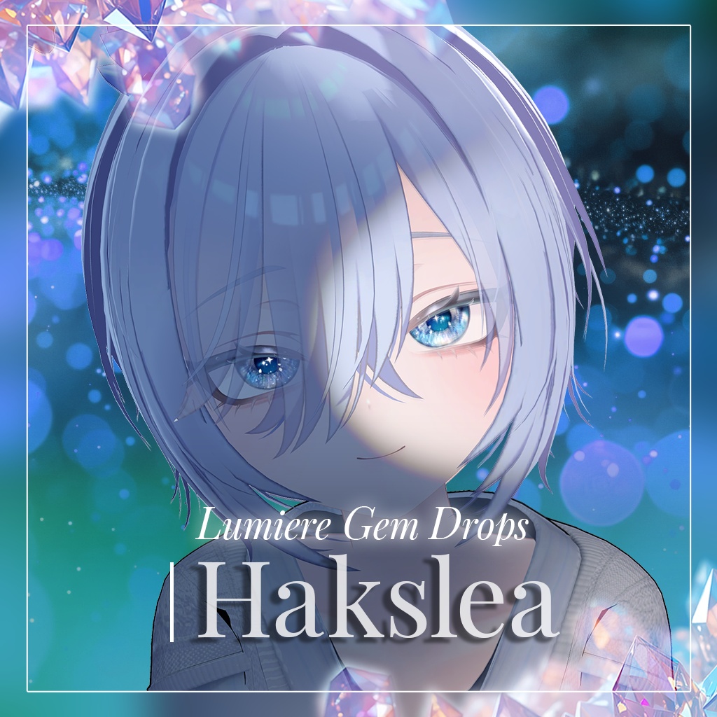💎【25アバター対応】LumiereGemDrops EyeTexture【17color】