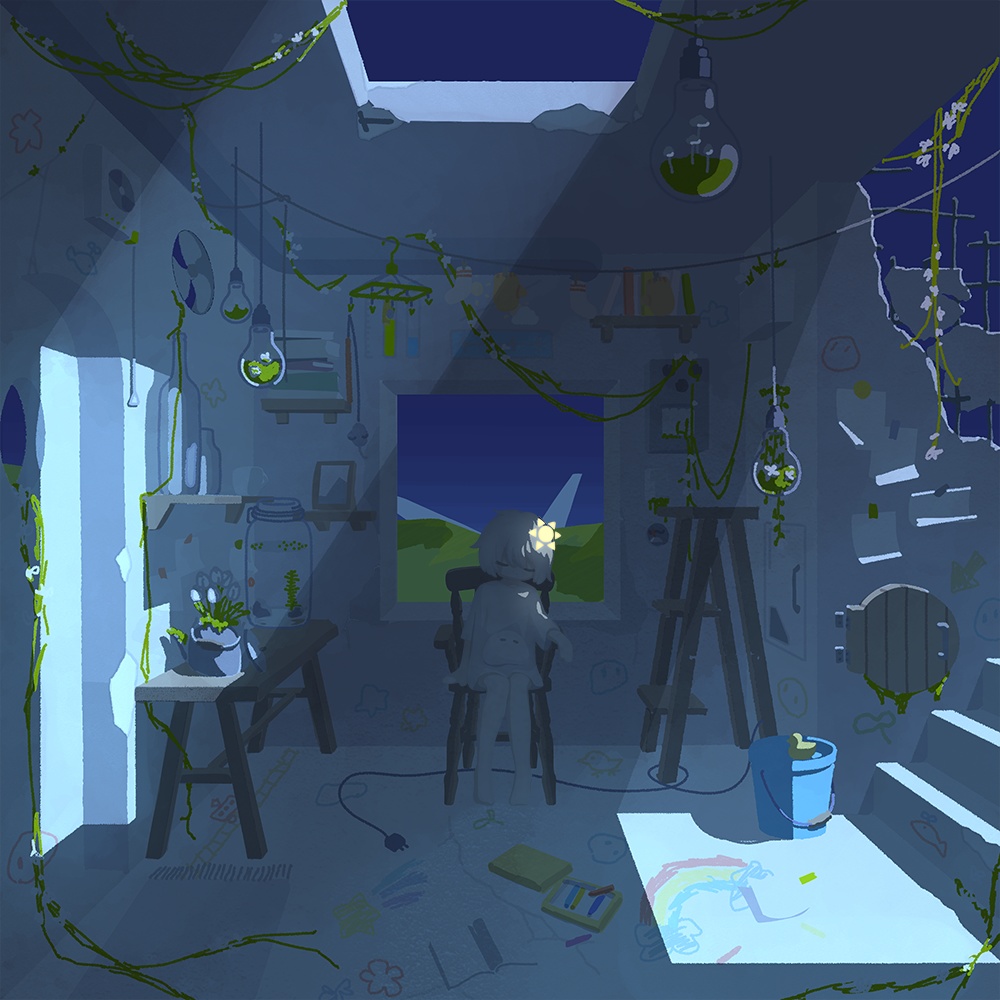 『hakoniwa』MV缶バッジ - 夜