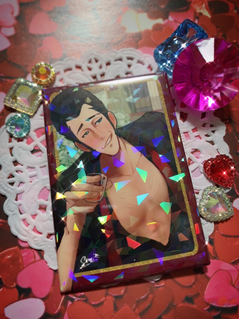 ほろ酔い一味(缶バッジ)