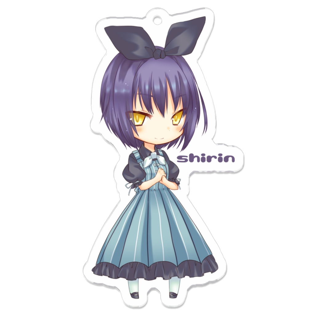 アクリルキーホルダー【紫燐】