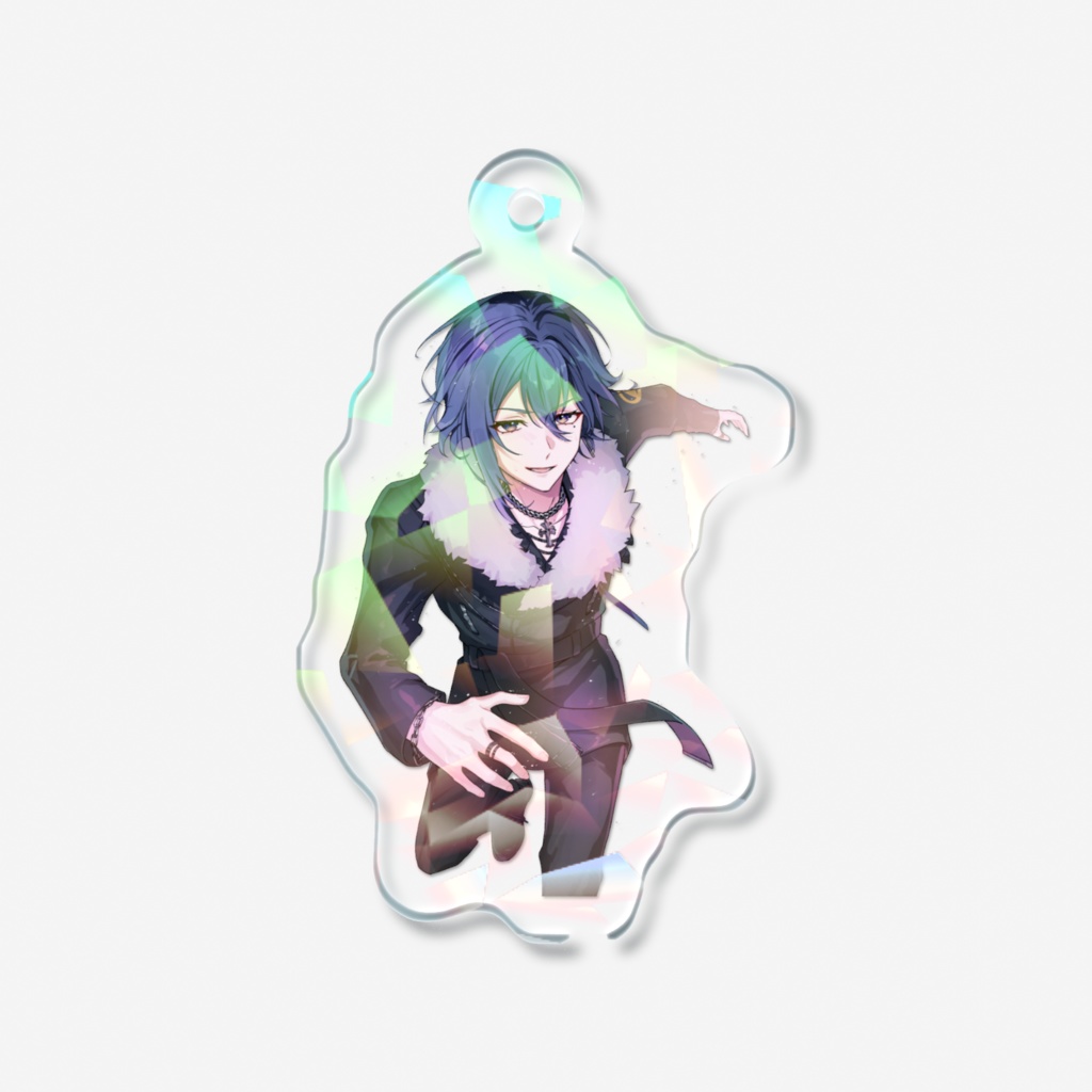 式 イデア ホログラムアクリルキーホルダー