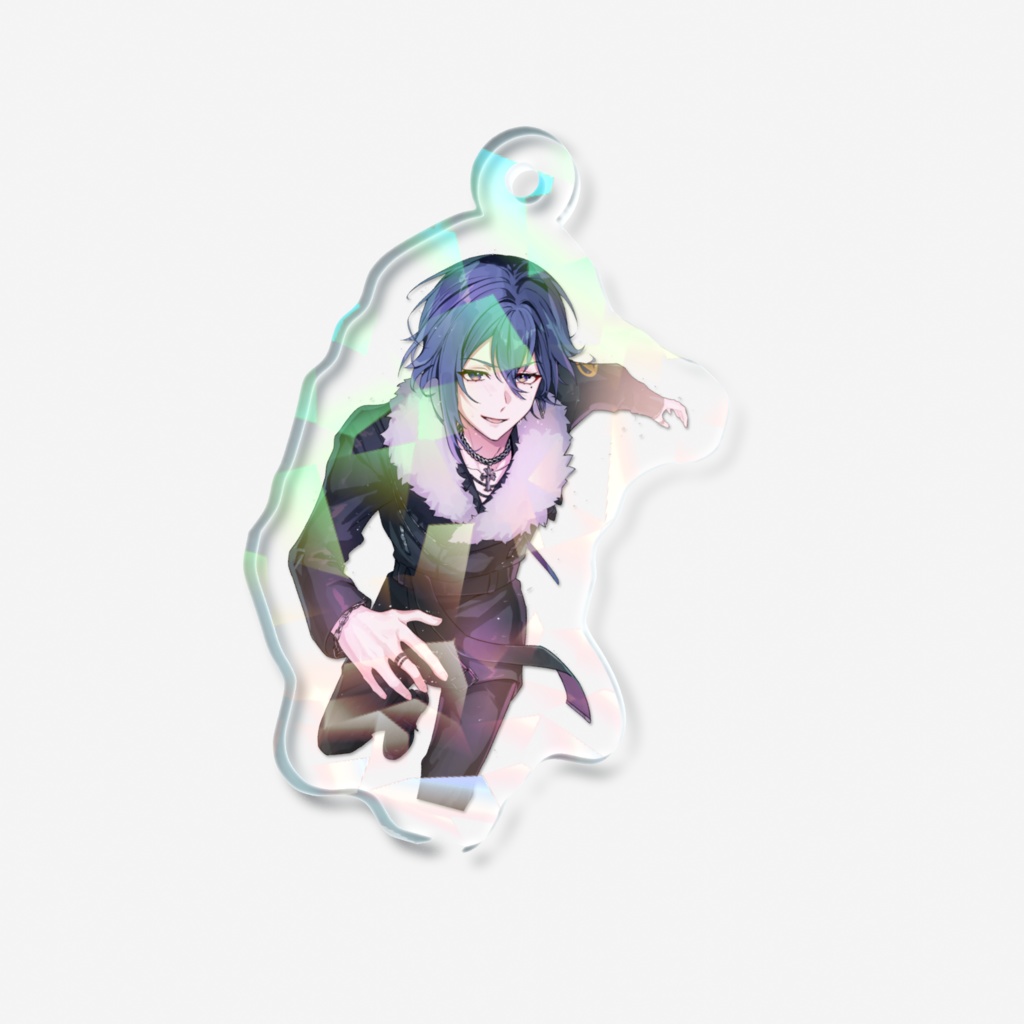 式 イデア ホログラムアクリルキーホルダー