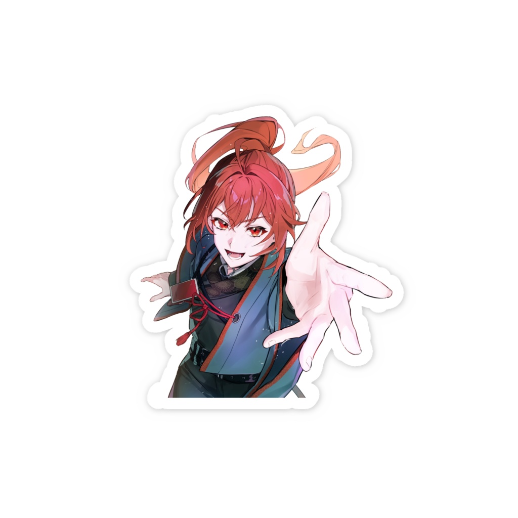 天下 鳳 スマホステッカー