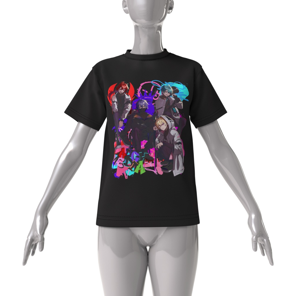 LaughMedia 1th Anniversary ビッグシルエットTシャツ