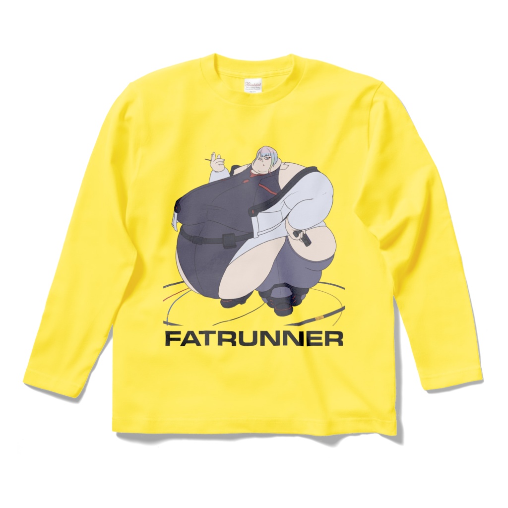 【Fat Character Tshirt】FATRUNNER Lucy