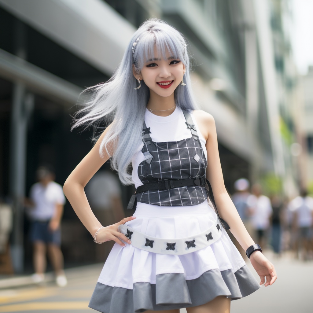 【サンプル】アイドル少女たちの夏 <AI美少女>