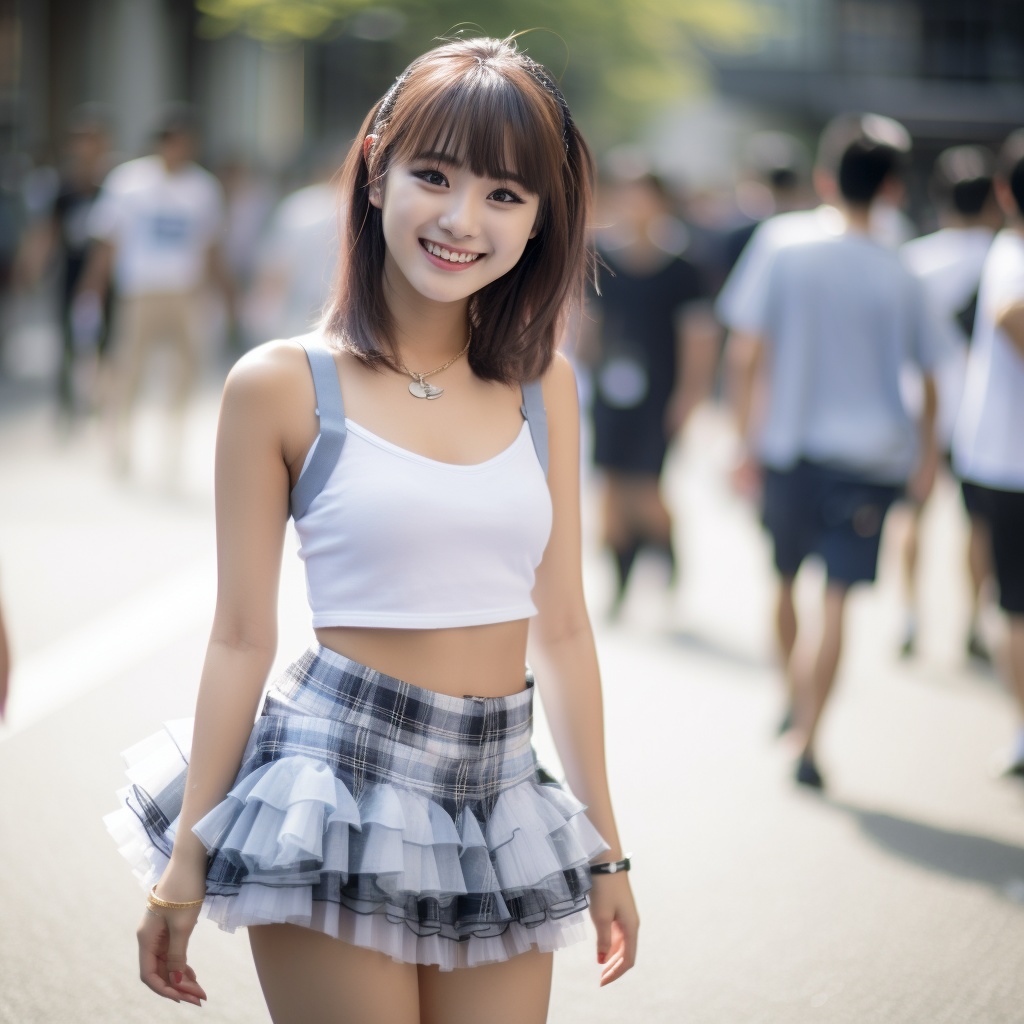 【サンプル】アイドル少女たちの夏 <AI美少女>