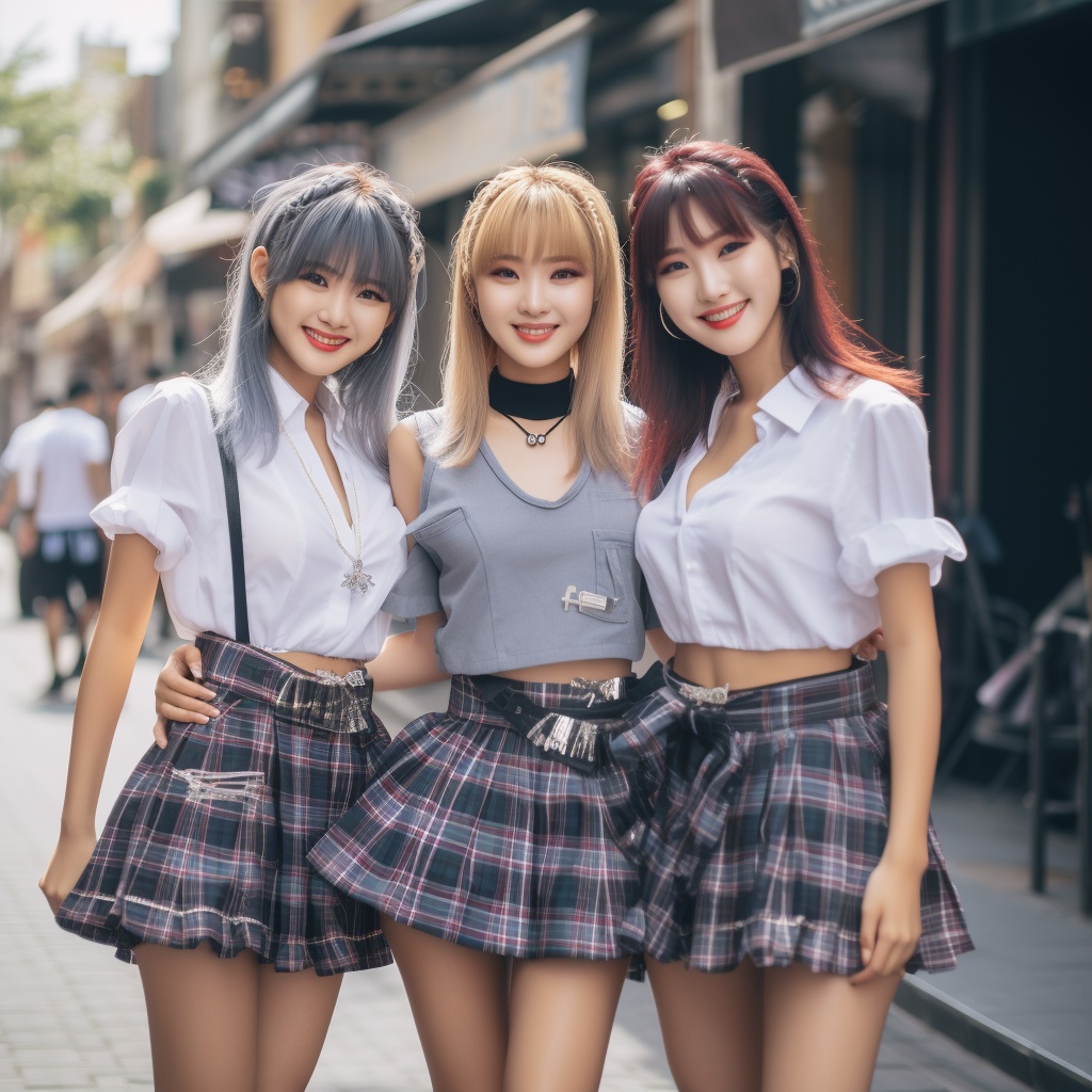 【サンプル】アイドル少女たちの夏 <AI美少女>